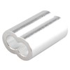 Futheda 25 pcs Aluminum Crimping Loop Sleeve Clips with Double