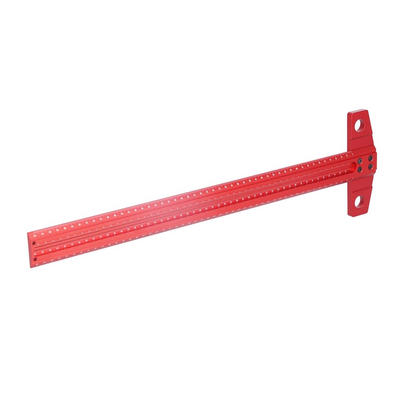 T Type Square Ruler Right Angle Scribe Aluminum Marking Gauge