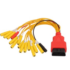 16 Pin Jumper Cable Safe Connection Female OBD Connector Diagnostic Cable Universal for Car SUV Truck