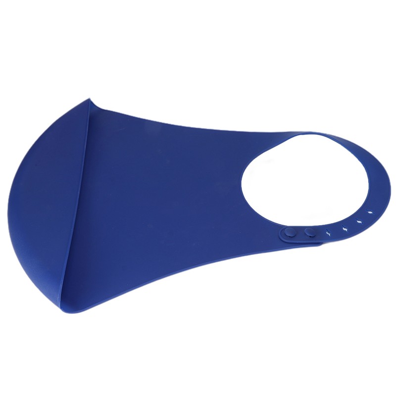 Adult Bib Portable Adjustable Silicone Dinning Eating Clothes Protector for