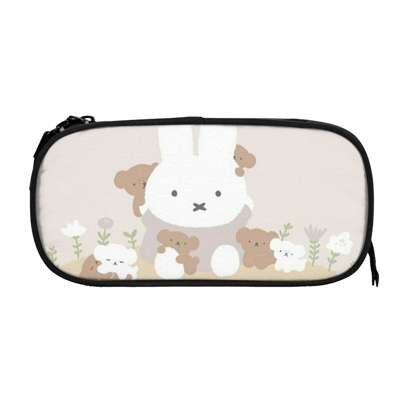 Miffy Pencil Case, Large Capacity, Pencil Case, Multi-functional, Stylish, Pen