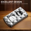 Cigar Cutter Stainless Steel Multifunctional 4-in-1,Cigar V-Cutter Double Blade Guillotine,Straight