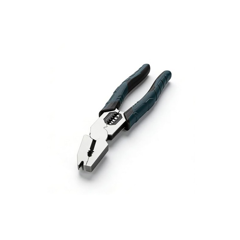Industrial-Grade 9-in-1 Multi-Function Cutting Pliers, Wire Cutter, Stripper, Crimper &