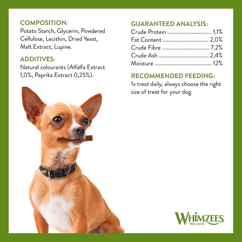 WHIMZEES By Wellness Stix, Natural and Grain-Free Dog Chews, Dog