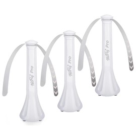 Fly Fans for Tables, Outdoor Fly Repellent Fna (White, 3 Pack)