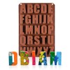 26 Cavities Large Letter Molds Silicone Alphabet Mold for Crayon,