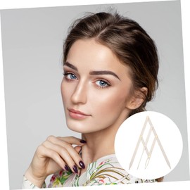 TOVINANNA Ratio Eyebrow Measuring Ruler Stainless Steel Tool for Accurate Brow Shape