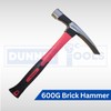 Dunnet Tools Hammer with Fibreglass Handle - Durable Carbon Steel