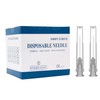 27 Gauge 1 inch Needle, (100 Pack) Luer Lock Industrial
