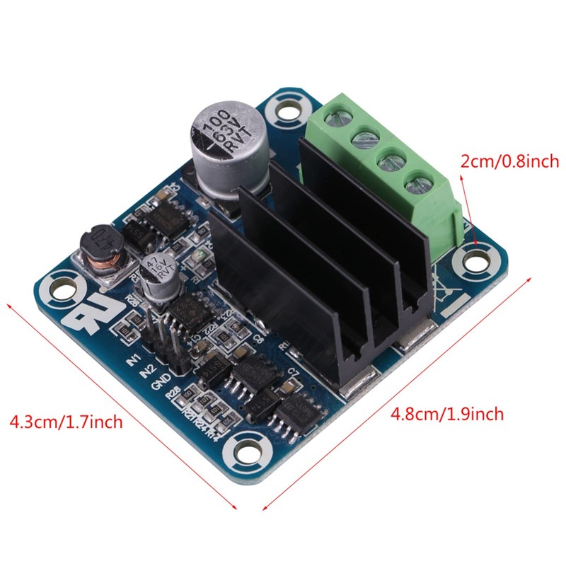 Large Current 50A H Bridge High Power Single Channel Motor