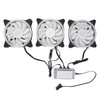 CPU Fan 11 Blades RGB Colorful Enhanced Frame Design Shockproof