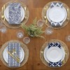 4 Pack Round Woven Placemats, 13 inch Natural Wicker PlacematsWater