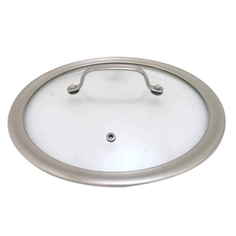 TKG ANB3907 IH Select Double Layer Clad Glass Lid 11.0