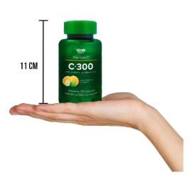 5h8 Vitamina C300mg Refuerzo Inmune 120 Caps Para 4 Meses Sabor Sin sabor