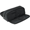 EBERHARD FABER 577406 Pencil Case with 3 Compartments in Anthracite/Black,