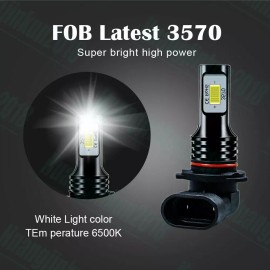 SHENKENUO 6000K White For Lincoln Town Car 2003-2011 Combo LED Headlight Hi Low Beam Bulbs