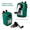Pencil Sharpener, School Office Desktop Hand Crank Manual Sharpener for
