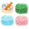 Topsvllcly 2.2 LB Easter Grass 35oz 4 Colors Easter Basket