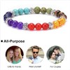 7 Chakra Crystals Healing Bracelet Necklace Stone Tree of Life