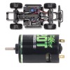 Brushed Motor External Carbon Brush with 1/5 Reduction Gearbox Universal