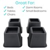 Vive Bed Risers Heavy Duty (4 Pack - 3 Inch)