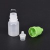 uxcell Plastic Dropper Bottles, 5ml/0.17 oz Empty Squeezable Dropper Bottle