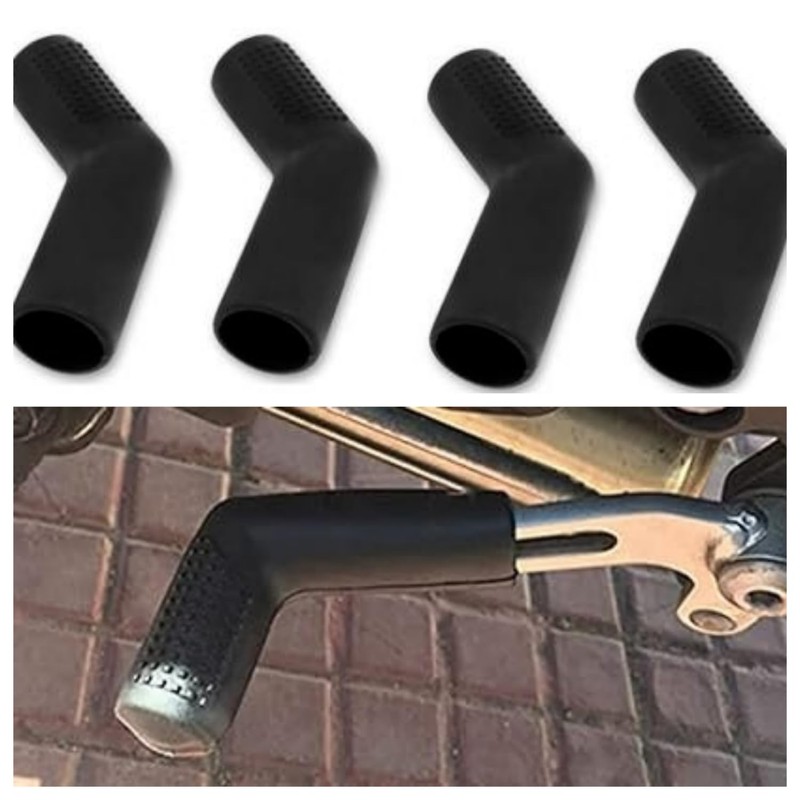 4Pcs Motorcycle Rubber Gear Shift Cover Shifter Shoe Boot Protector