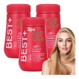 3 Pieza Shampoo Seco Polvo Limpieza Cabello Elimina Sebo Vol