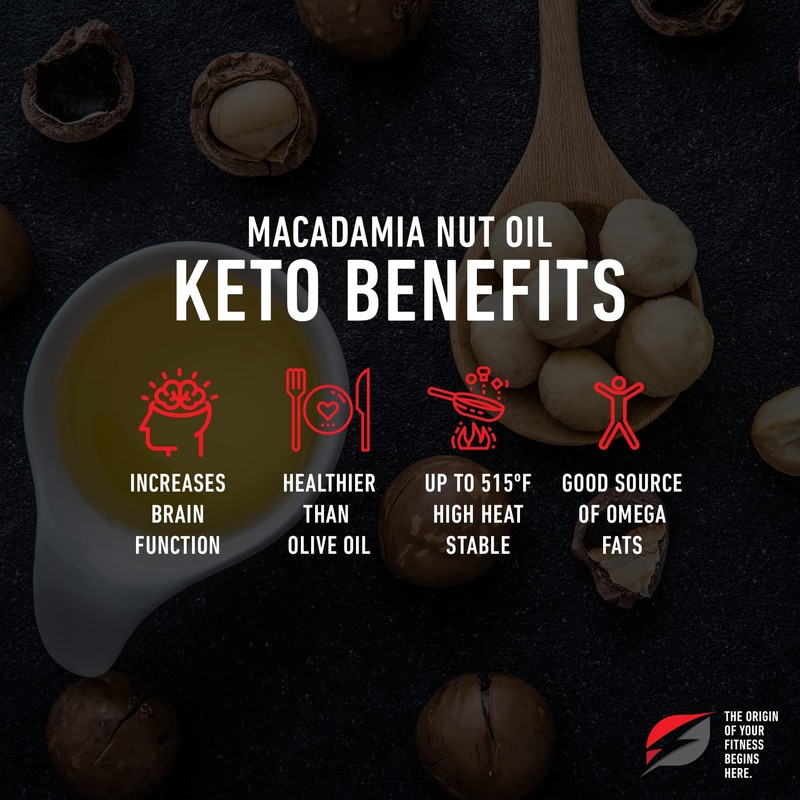 Keto Macadamia Nut Oil Ketogenic Oil For Cooking From Real