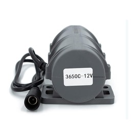 12V DC Motor 3800rpm Strong Vibration Industry Mini Vibration Motor Sturdy Plastic Shell Rotary Speed Vibrating Motor for Massage Bed Chair Medical Instruments(12V Motor+Power +Remote Control)