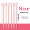 LUNARM 50PCS Plastic Sewing Needles, Large Eye Plastic Yarn Needles,