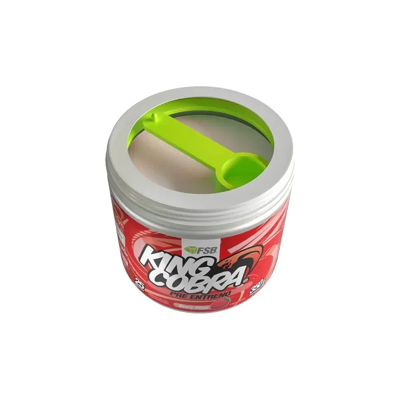 Pre Entreno King Cobra Fsb 350 Gr 25 Servicios Pre