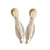2 Pack 4.73inch Caviar Spoons Handcraft Mother of Pearl MOP