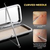 YGQQOY Professional Blackhead Remover Tools,Pimple Popper Tool Kit,Blemish, Whitehead Popping,