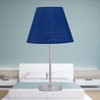 Set of 2 Navy Blue Fabric Table Lamp Shades, Lampshade