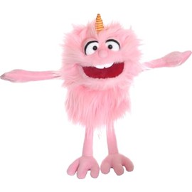 spielgezeug Living Puppets Bonsche Hand Puppet, 35 cm, Monster to Go Companion, from 3 Years