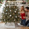 28" Christmas Tree Collar for Pencil Tree, Metal Tree Collar