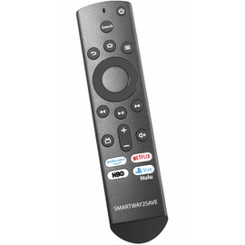 Smartway2save CT-RC1US-19 Replacement Remote Control Compatible with All Insignia and Compatible with All Toshiba Fire TV Editions Shortcuts Apps NS-RCFNA-19