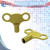 Brass Radiator Key for Bleeding with Lobster Clasps Keyring –