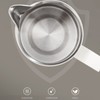 Milk Frother Cup 350ml 304 Stainless Steel Pointed Mouth Foaming