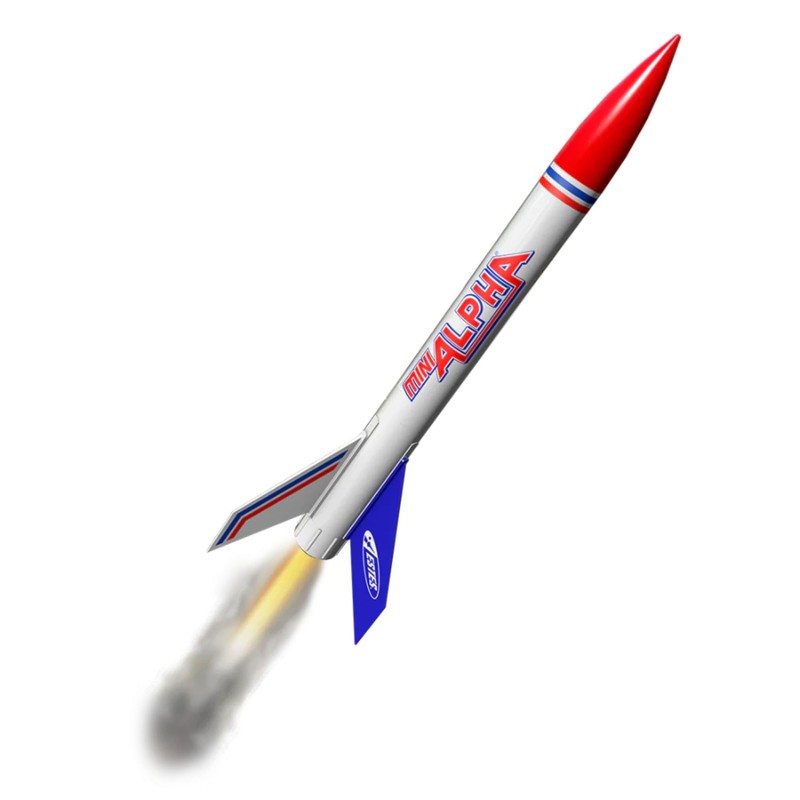 Estes Rockets 002098 Mini Alpha | Beginner Model Rocket for