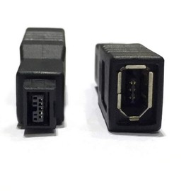 Firewire Adapter, Firewire 800/Firewire 400 Adapter 6 Pin Female to 9 Pin Male, FireWire 800 Adapter for IEEE1394 Devices, Firewire Adapter