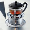 Bodum CHAMBORD Tea Pot (Coloured Plastic Lid, Filter, Heat-Resistant, 1.0