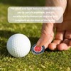 Artomnivera Premium Golf Green Reader Level Ball Marker with Bubble
