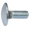 AERZETIX - C48980 - Set of 100 Carriage Bolts Flat