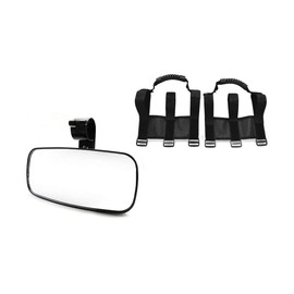 SMT- UTV Rear View Convex Mirror Grab Handle 1.75" Compatible with Side POLARIS RZR XP 1000 900 800 RZR