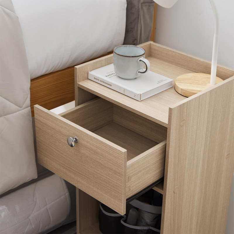 DormCo Yak About It® Extra Tall Bookcase Table - Natural