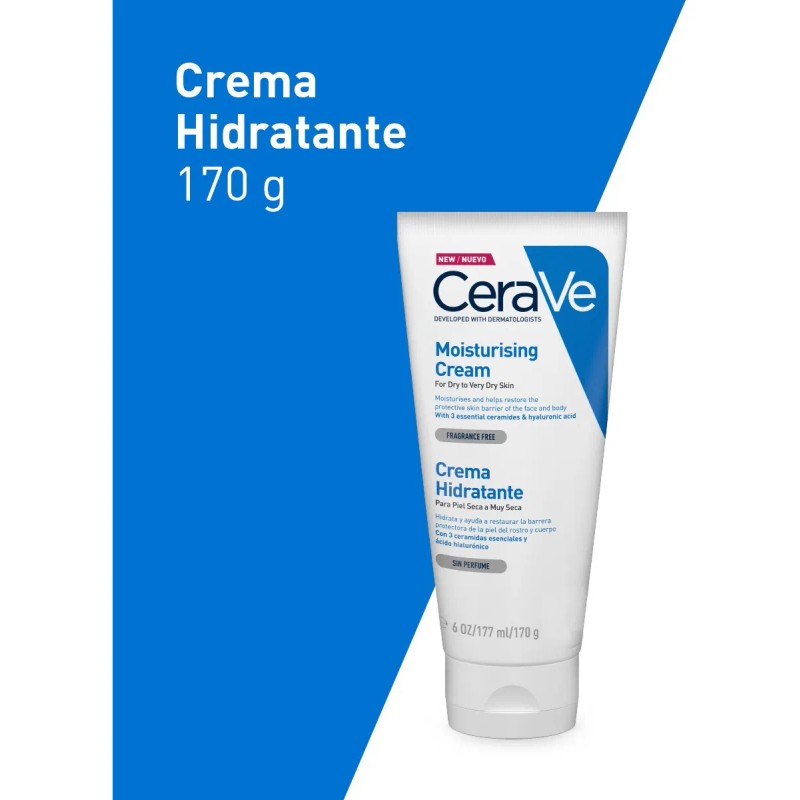 Crema CeraVe Hidratante 177ml.