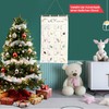 Mouji® Premium Fabric Advent Calendar 2024 to Fill Yourself, Christmas