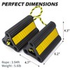 Vacallity Wheel Chocks for RV Trailer Car Truck, Upgrade Rubber